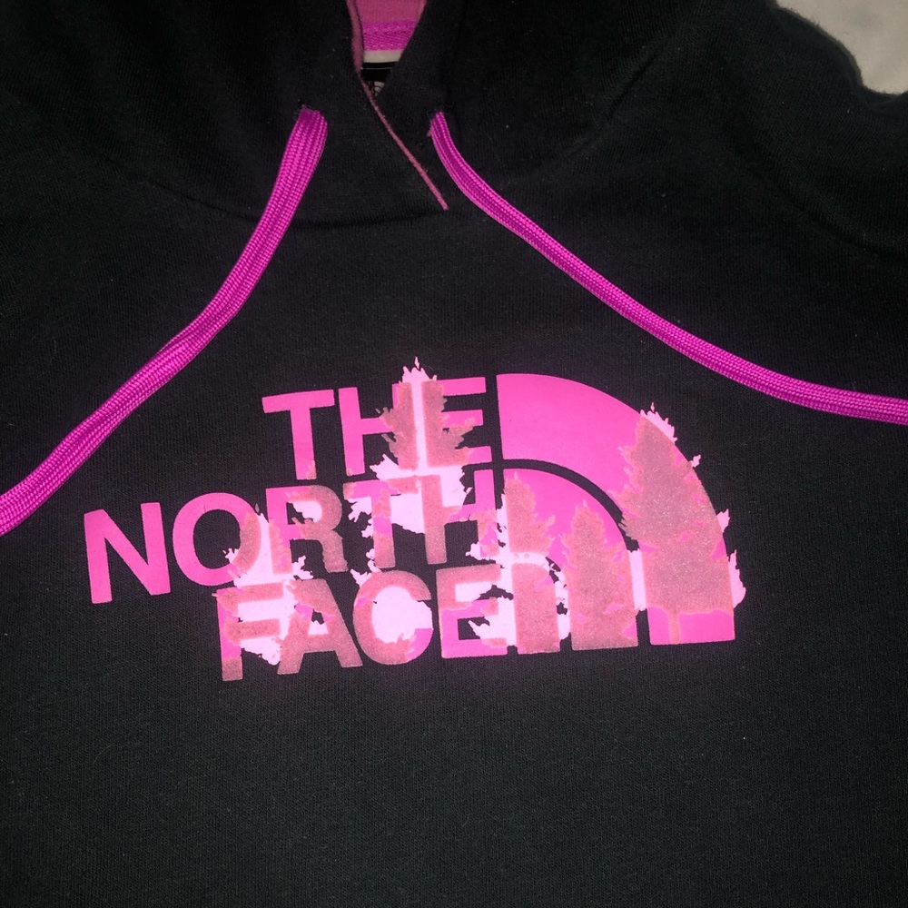 Large North Face sweatshirt
